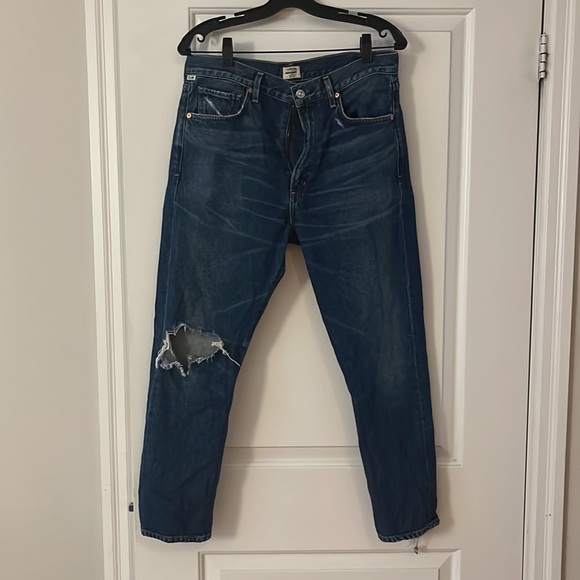 Citizens of Humanity - Dree Crop High Rise Slim Straight Leg. Size 29. - Picture 3 of 14